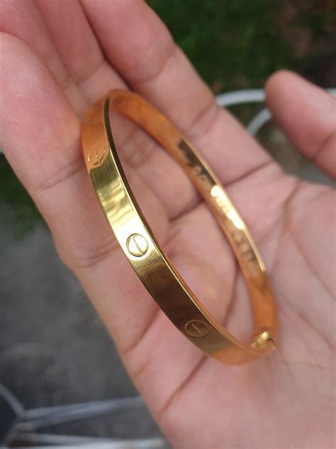 cartier inspired bracelet